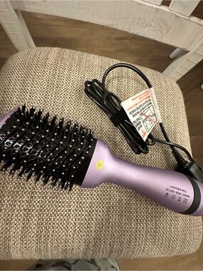 SOLEIL Multi-Function, All in one, Hot Air Styling Brush in Purple for Women